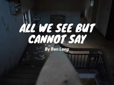 All We See But Cannot&nbsp;Say