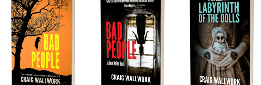 Craig Wallwork book covers